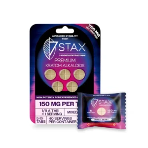 7 stax 7 hydroxymitragynine mixed berry chewable 150mg tablet