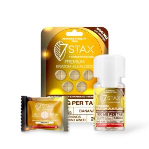7 stax 7 hydroxymitragynine tablets banana 100mg per tablet 4 reviews